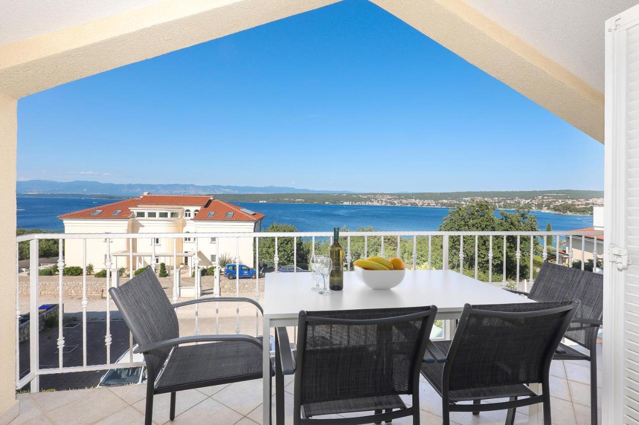 Sea View By Moro Apartment Malinska Bagian luar foto