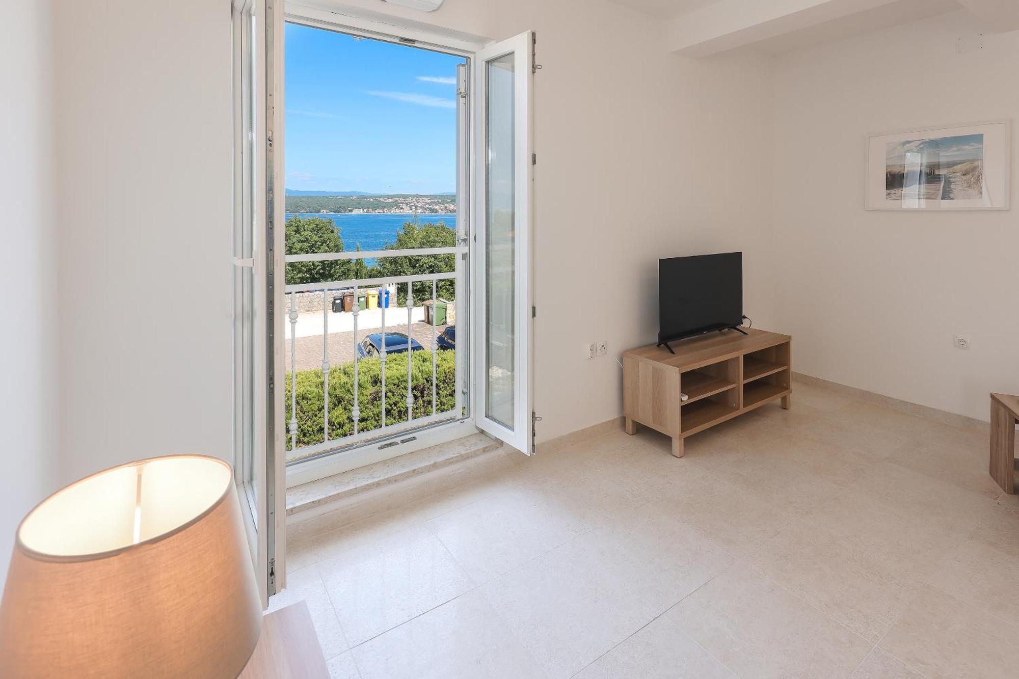 Sea View By Moro Apartment Malinska Bagian luar foto