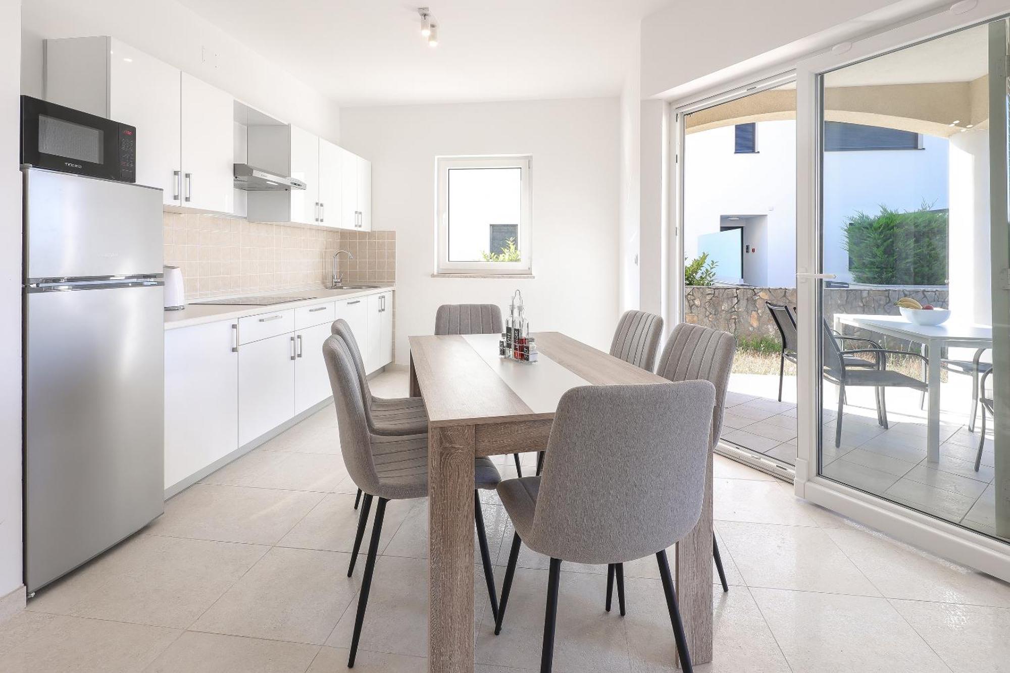 Sea View By Moro Apartment Malinska Bagian luar foto